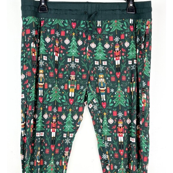 Little Sleepies Women's Bamboo Christmas Pajama PJ Bottoms Loungewear, Medium - Picture 2 of 6